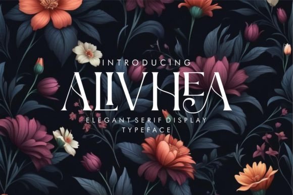 Alivhea: Elevating Brand Identity with Elegant Serif Typography