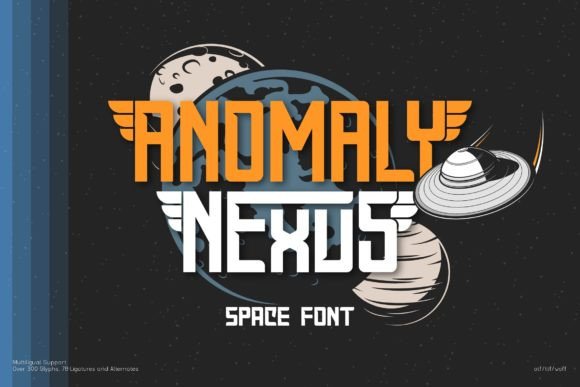 Anomaly Nexus: Defining the Future of Sci-Fi Typography in Digital Design