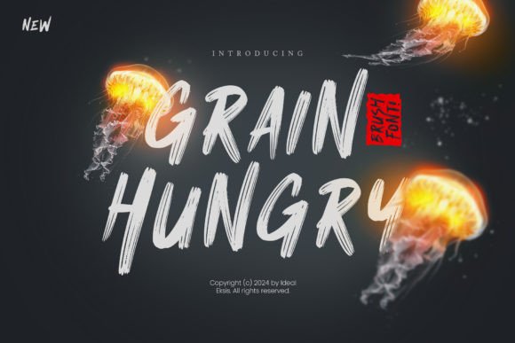 Grain Hungry: Evaluating a Textured Brush Font for Design Projects