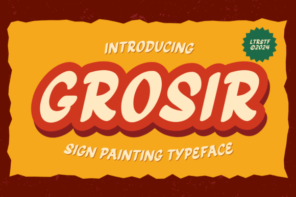 Grosir: A Practical Look at the New Vintage-Inspired Font Collection