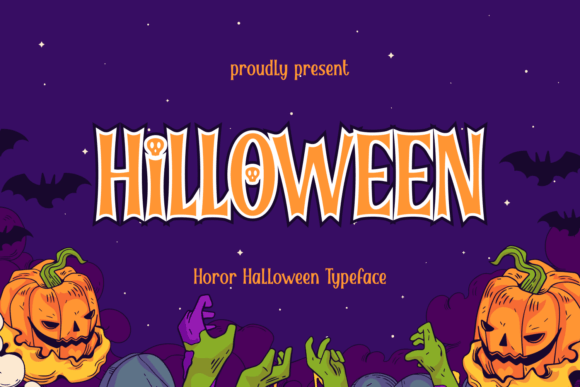 Halloween Design Magic with Hilloween Font