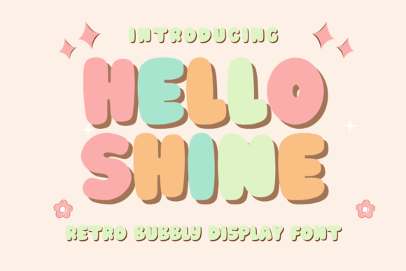 Hello Shine: Retro Elegance for Modern Designs
