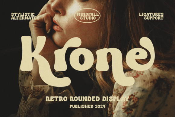 Krone: Elevating Brand Identity with Retro Elegance and Modern Versatility
