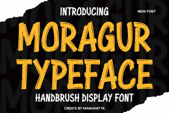 Moragur: Bold Brush Style for Modern Brands
