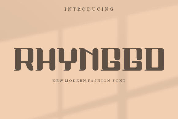 Rhynggo Font: Evaluating a Bold Display Typeface for Graphic Design