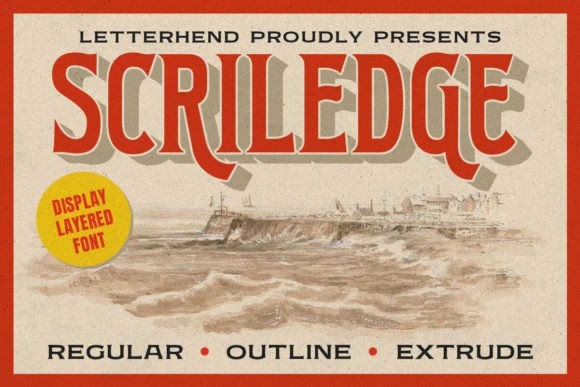 Scriledge: Mastering Vintage 3D Typography