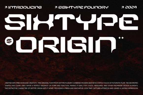 Sixtype Origin: Where Geometric Precision Meets Futuristic Design
