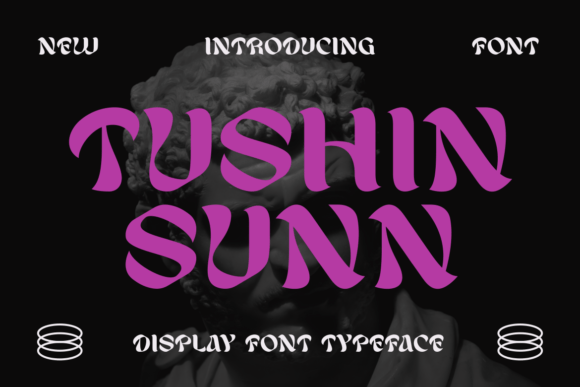 Tushin Sunn: Bold Display Typography for Modern Creatives